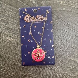 Sailor Moon Crystal Star Compact Locket Necklace - BRAND NEW